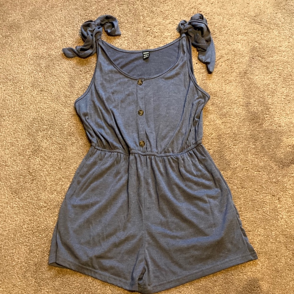 SHEIN blue romper - never worn!